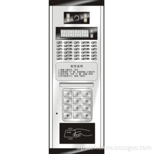 Sipo digital video door phone with ID Card Opening Door Fuction